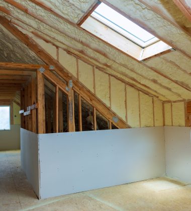 Air Seal and Insulate Kneewalls to Create Comfort in Attic Rooms