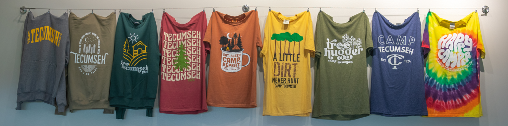 Shirts at the camp.